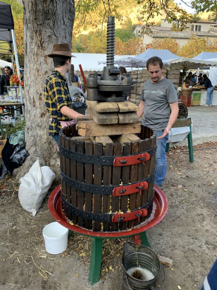 orpierre machine artisanale pommes