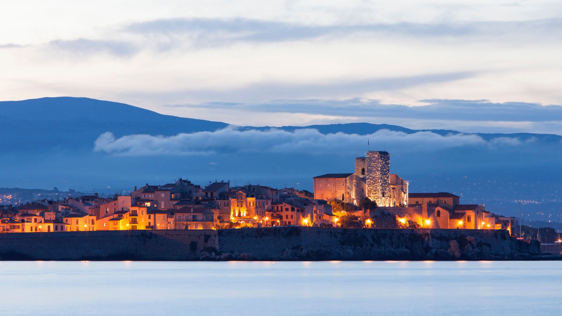 La ville d'Antibes