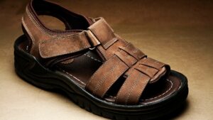 Les sandales en cuir pour hommes
