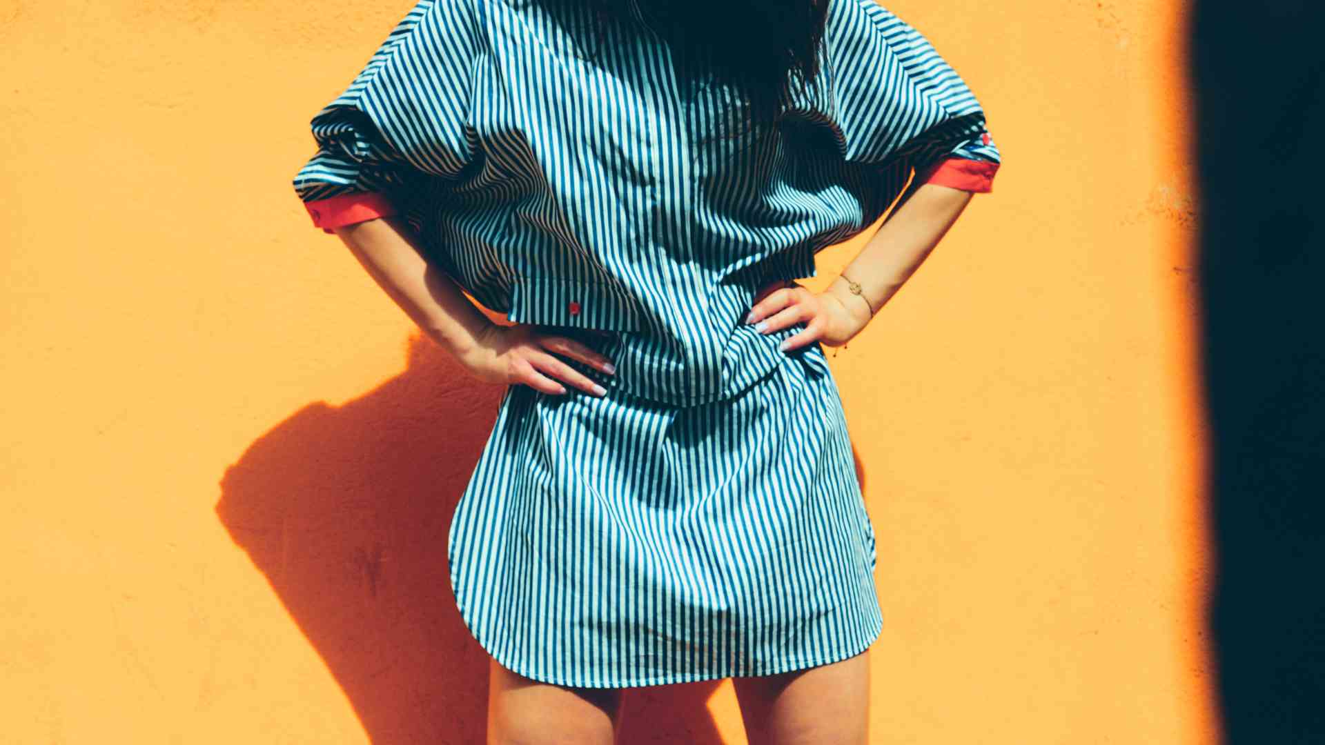 robe à rayures