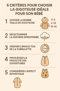 critere choix gigoteuse bebe